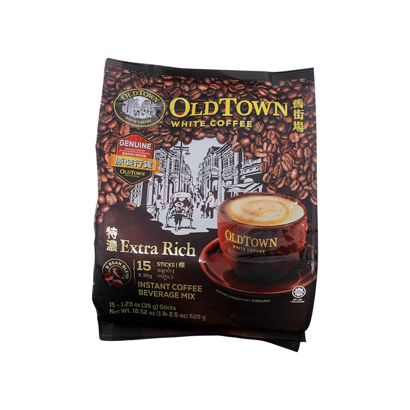 Old Town Extra Rich White Coffee 15sticks