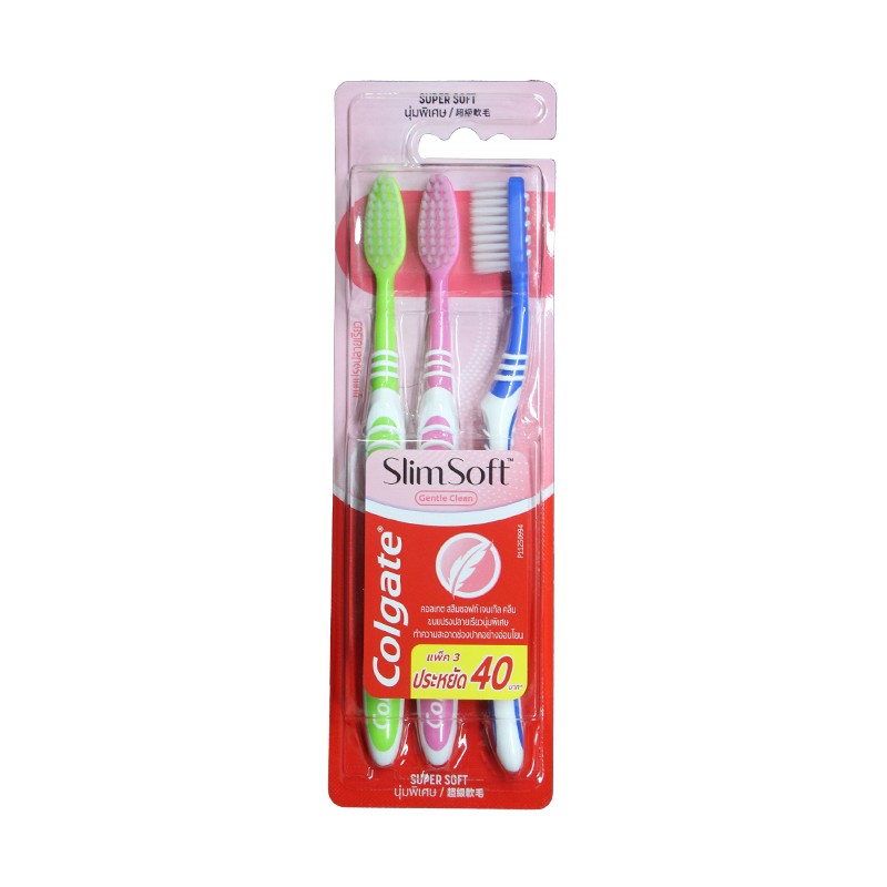 Colgate Toothbrush 3pcs(Slim Soft)
