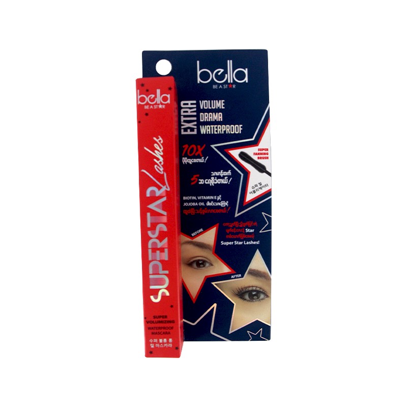 Bella Super Star Lashes Waterproof Mascara 8.5g
