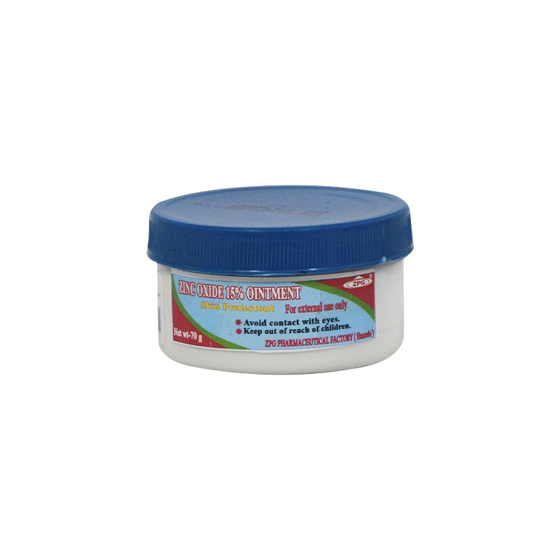 Zinc Oxide 15% Ointment Skin Protectant Daiper Cream 70g
