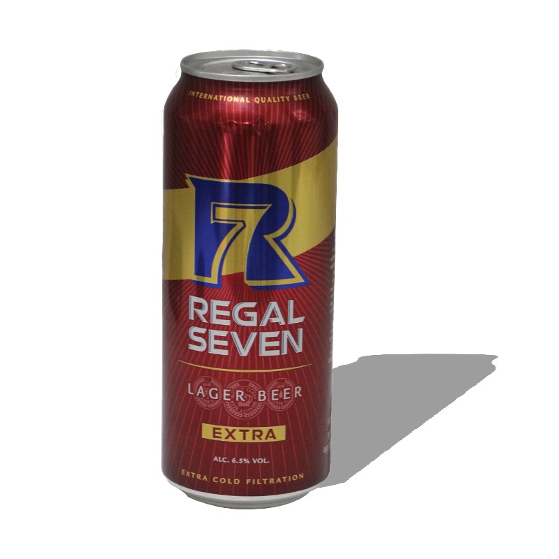 Regal Seven Extra Lager Beer 500ml