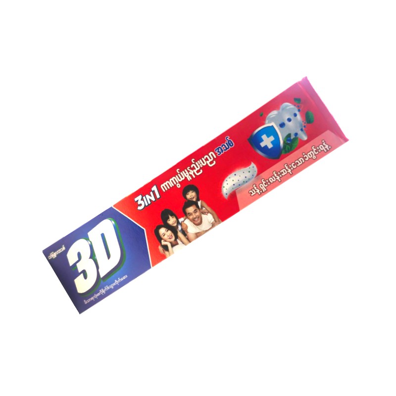 3D Clean Fresh Breath Toothpaste Red 150g
