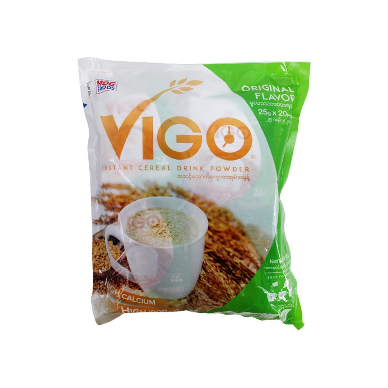 Vigo Instant Cereal Drink Powder 25g x 20pcs (Original Flavor)