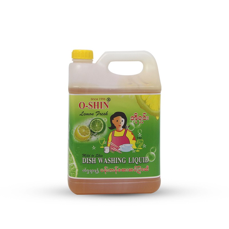 O-shin Dish Wash Lemon Fresh 4kg