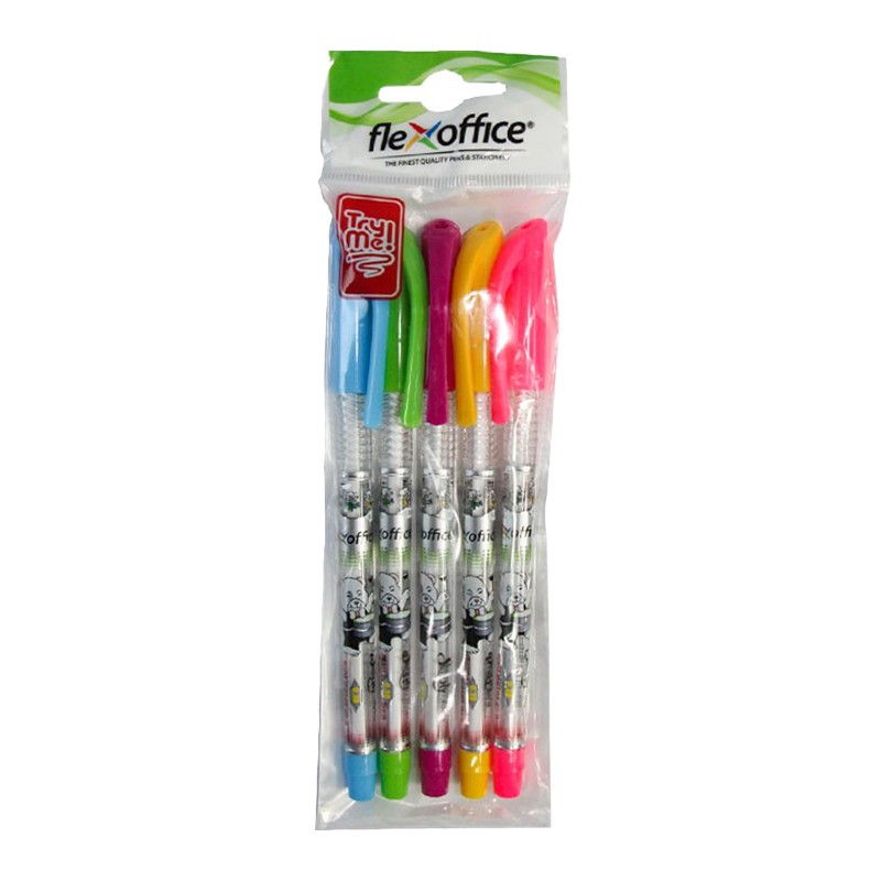 Flexoffice Simply Ball Pen 5pcs