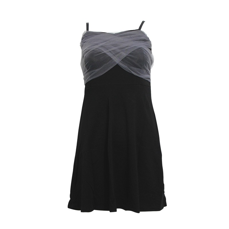 Elastic Solid String Dress (908)