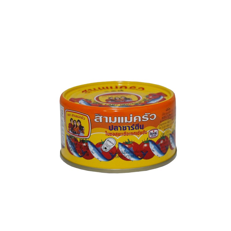 Three Lady Cooks Sardines In Tomato Sauce 190g