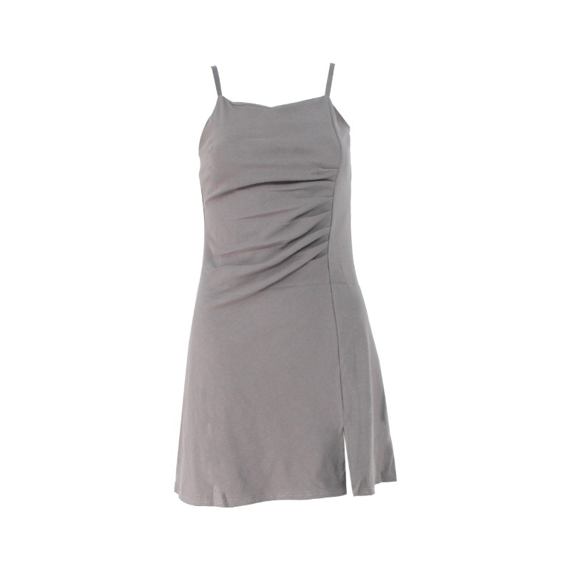 Elastic Solid String Dress (827)