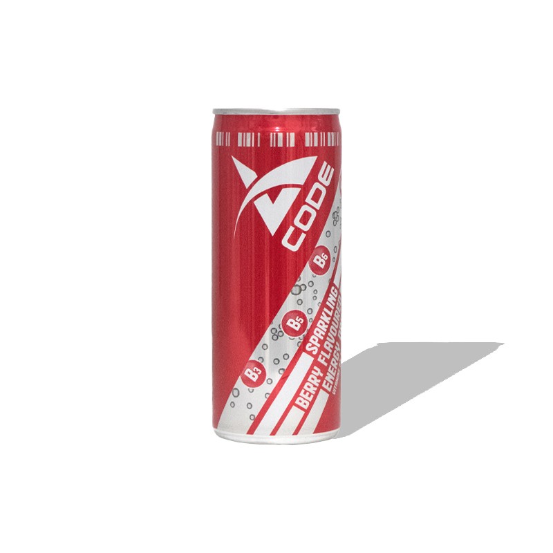 V Code Sparkling Berry Flavoured Energy Drink 250ml