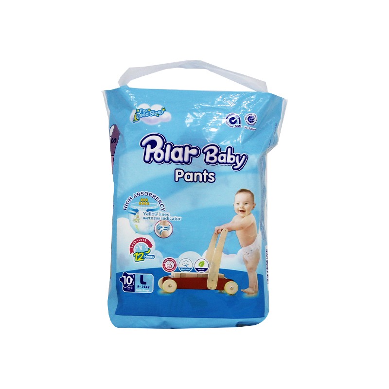 Polar Baby Diaper Pants 10pcs (Size-L)