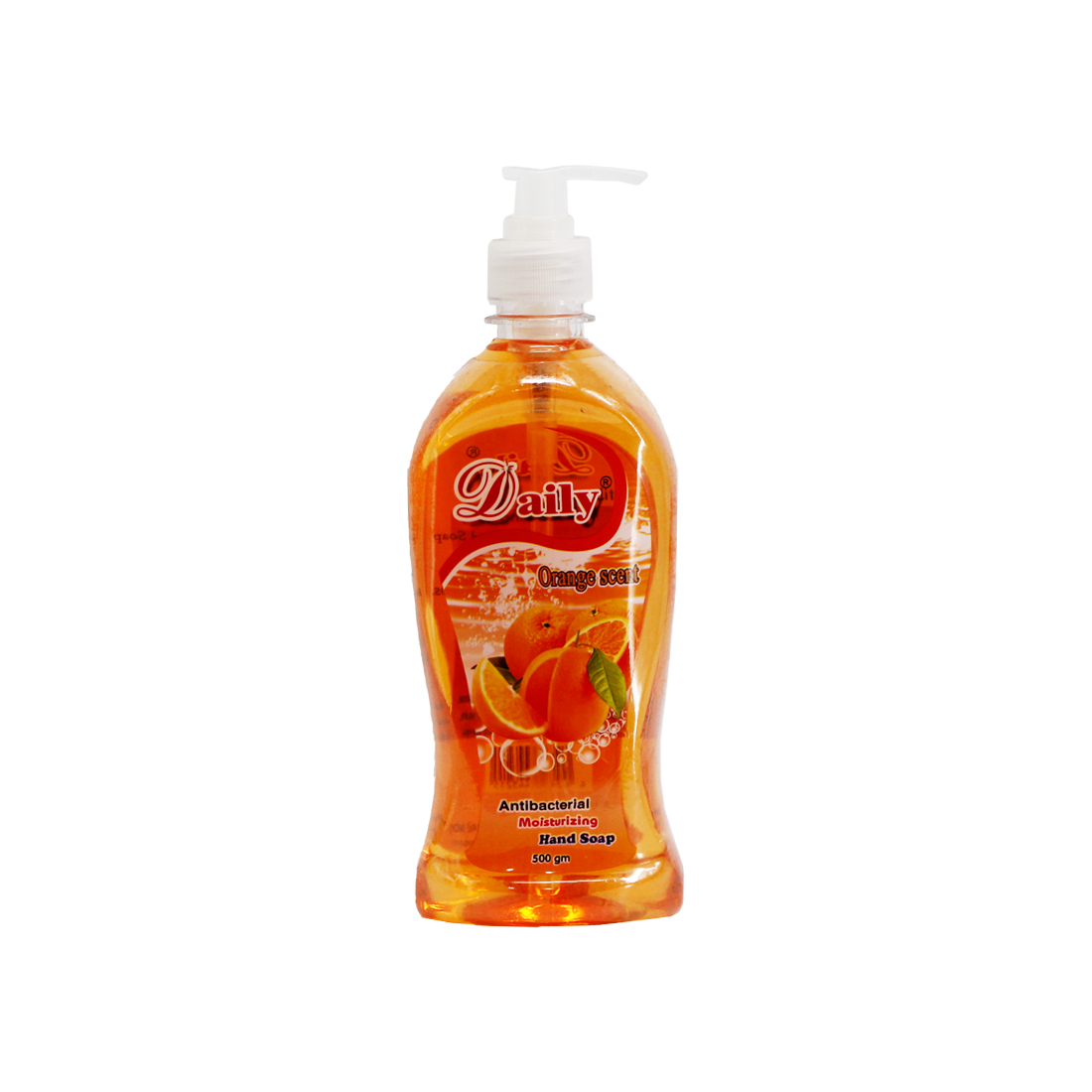 Daily Antibacterial Moisturizing Hand Soap 500gm (Orange Scent)