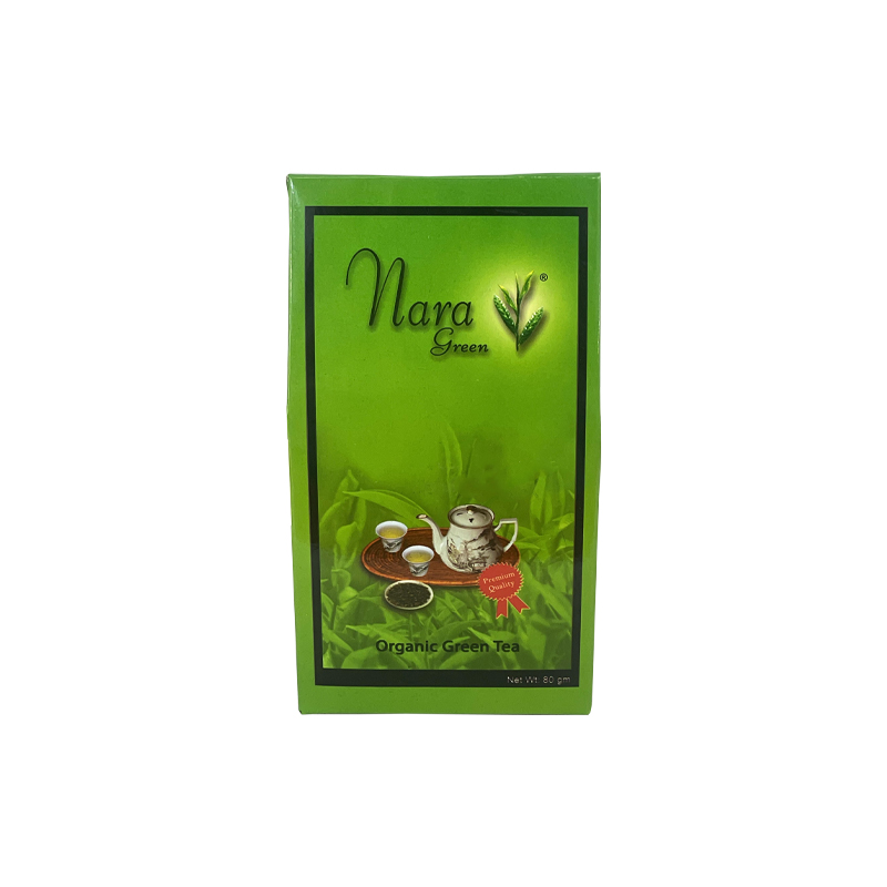 Nara Organic Green Tea Leaves 80g