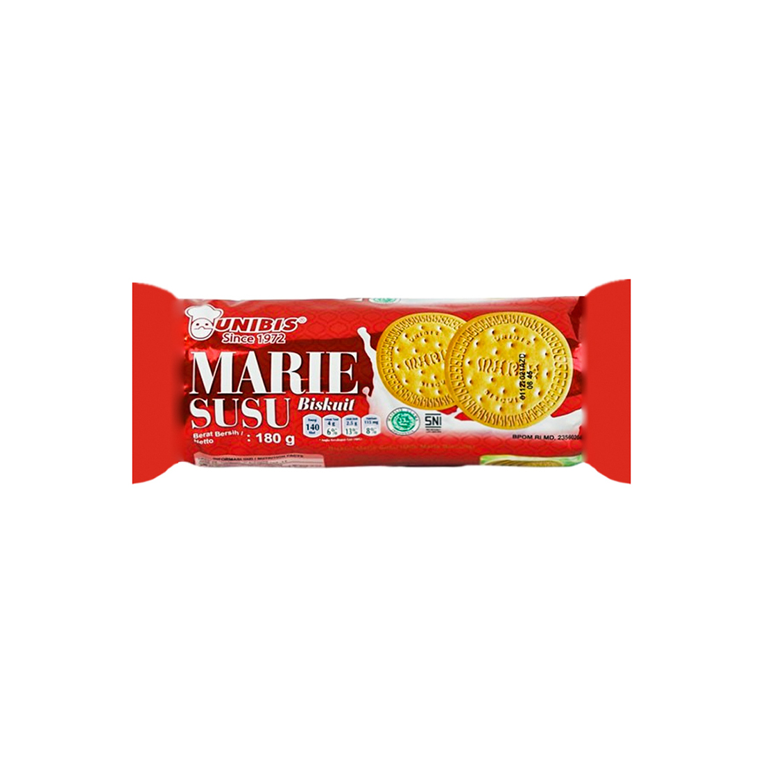 Unibis Marie Milk Biscuits 180g