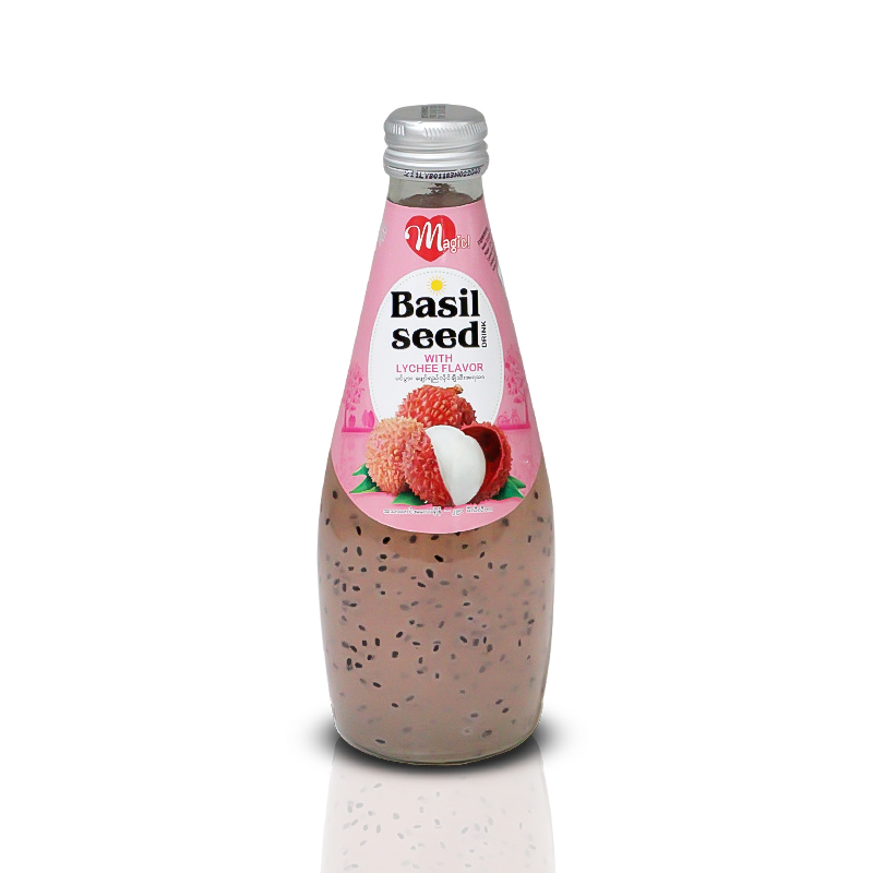 Magic Basil Seeds Lychee 290ml
