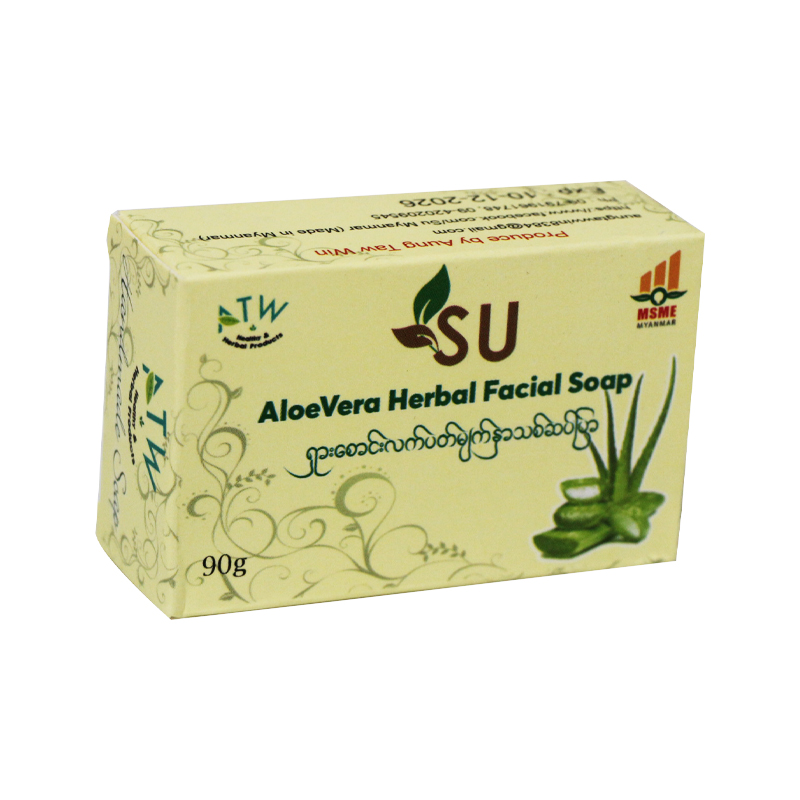 Su Aloe Vera Herbal Facial Soap 90g