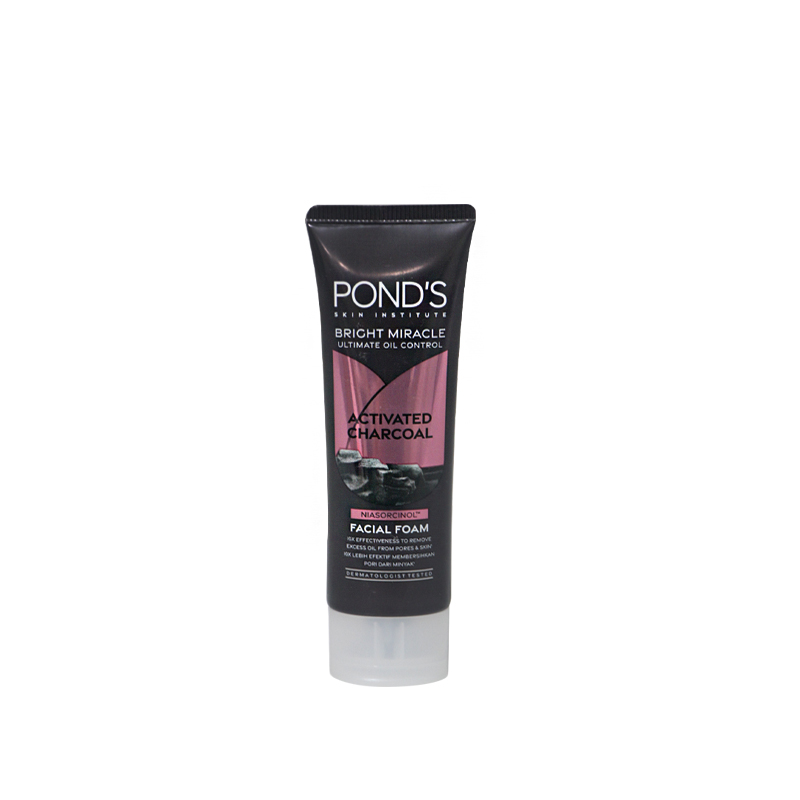 Pond's Bright Miracle Activated Charcoal Facial Foam 50g