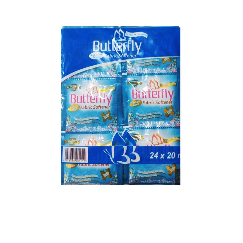 Butterfly Fabric Softener 20ml*24pcs (Beautiful Morning)