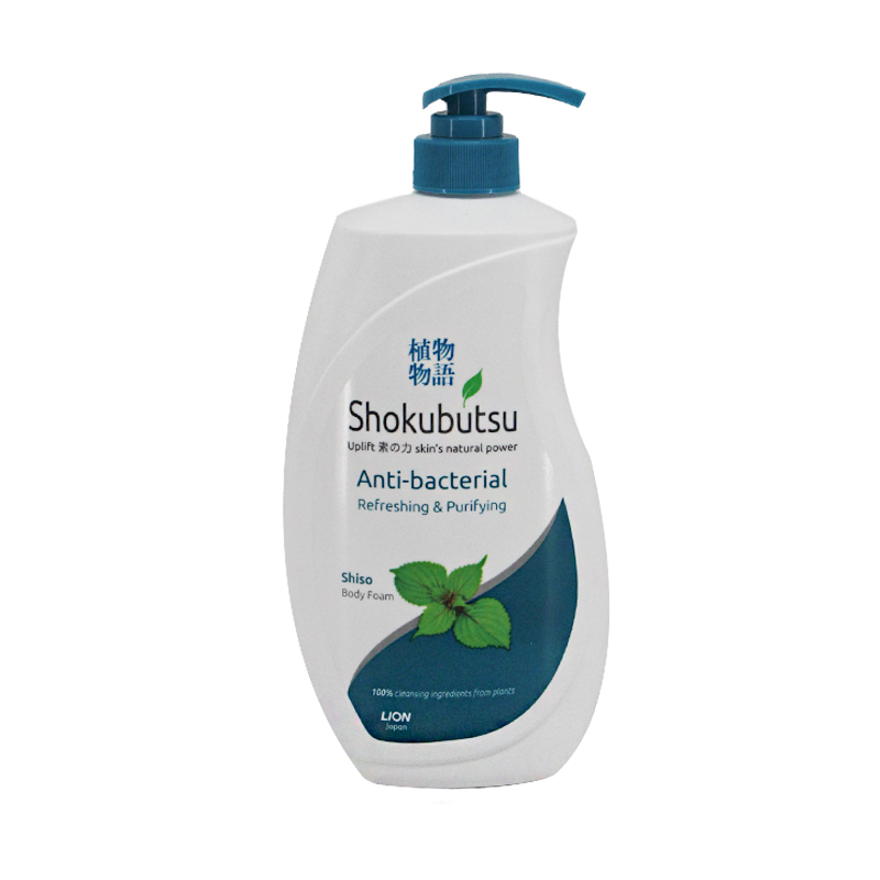Shokobutsu Anti-Bacterial Shiso Body Foam 900ml