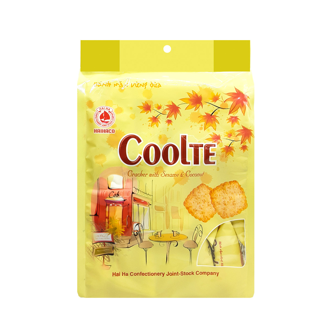 Haihaco Coolte Sesame & Coconut Crackers *270g