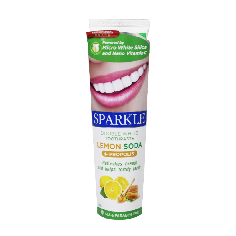 Sparkle Double White Lemon Soda Toothpaste 100g