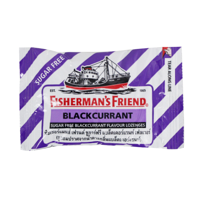 Fisherman's Friend Blackcurrant Lozenges 25g (Sugar Free)