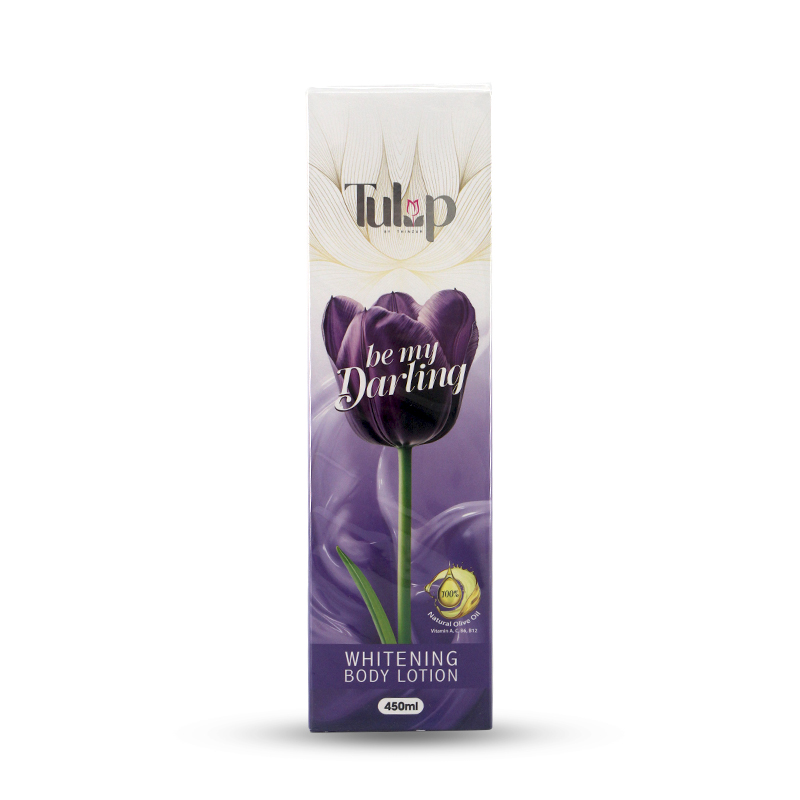 Tulip Whitening Body Lotion 450ml (Be My Darling)