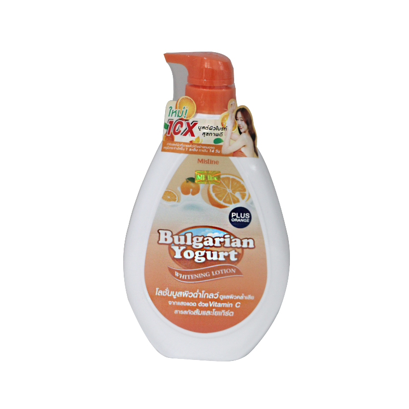 Mistine Bulgarian Yogurt Plus Orange Whitening Lotion 500ml