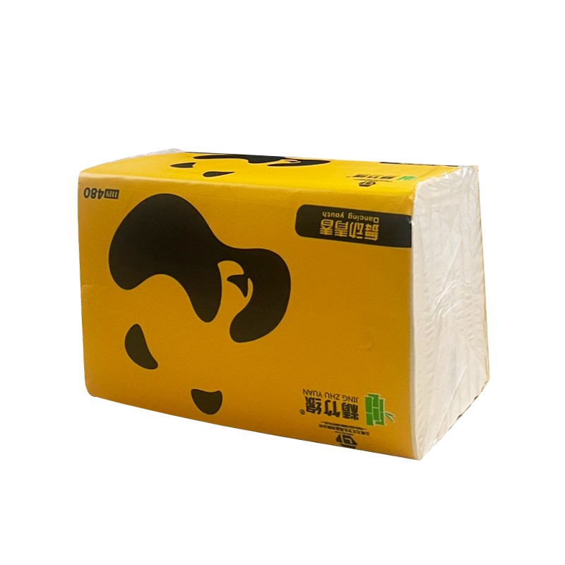 JZY Panda Natural Facial Tissue 460s