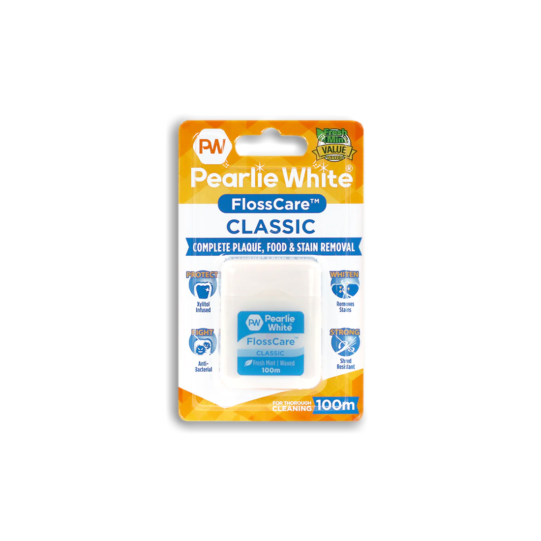 Pearlie White Floss Care 100m