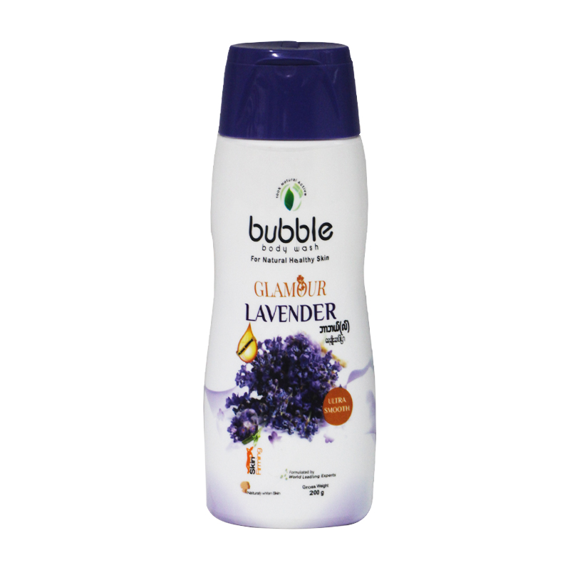 Bubble Glamour Lavender Body Wash 200g