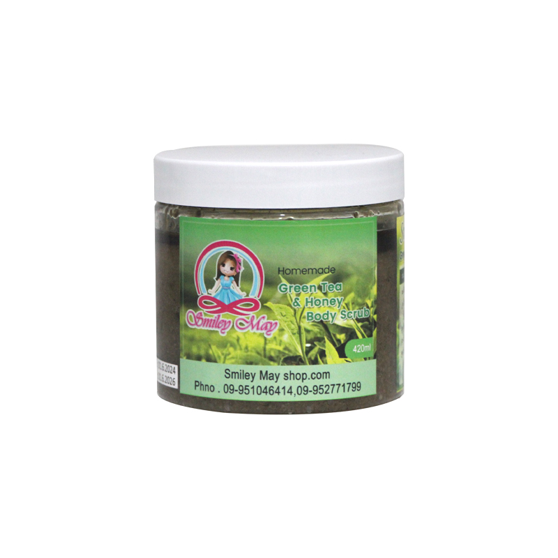 Smiley May Green Tea & Honey Body Scrub 420ml