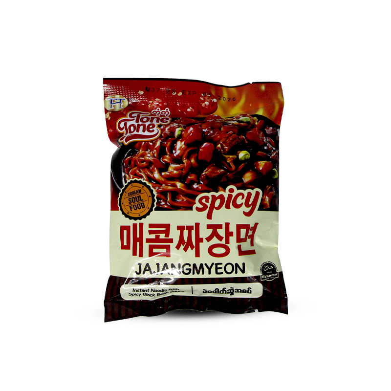 Tone Tone Jajangmyeon Spicy Black Bean Noodle 100g