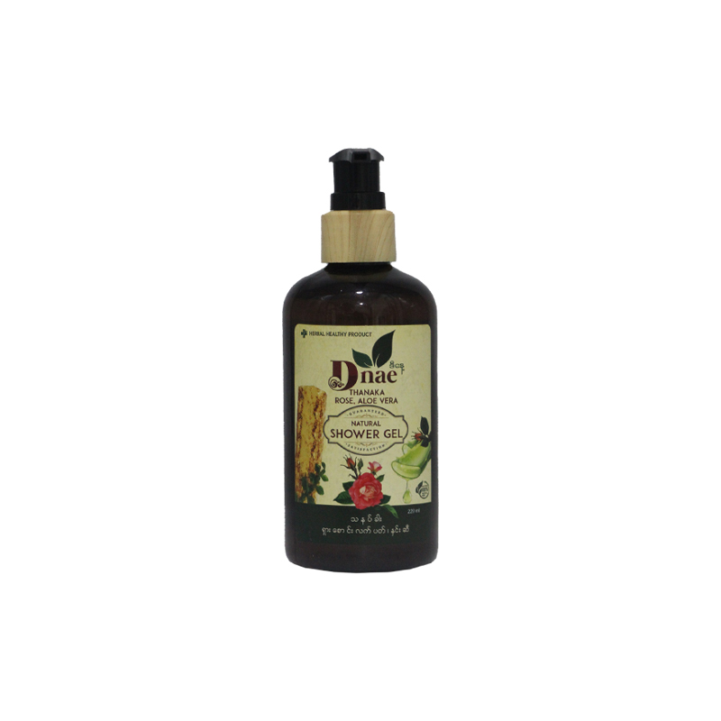 Dnae Shower Gel 220ml (Thanaka,Rose,Aloe Vera)