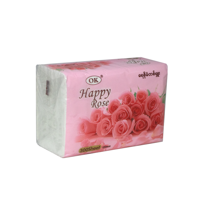 OK Happy Rose Tissue 300pcs
