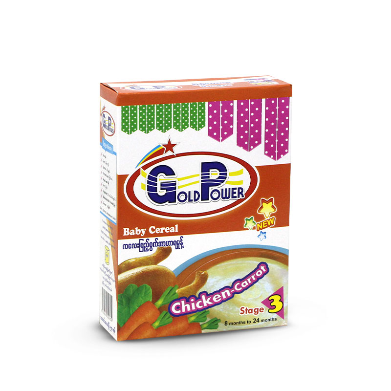 Gold Powder Baby Cereal Stage_3 250g (Chicken & Carrot )