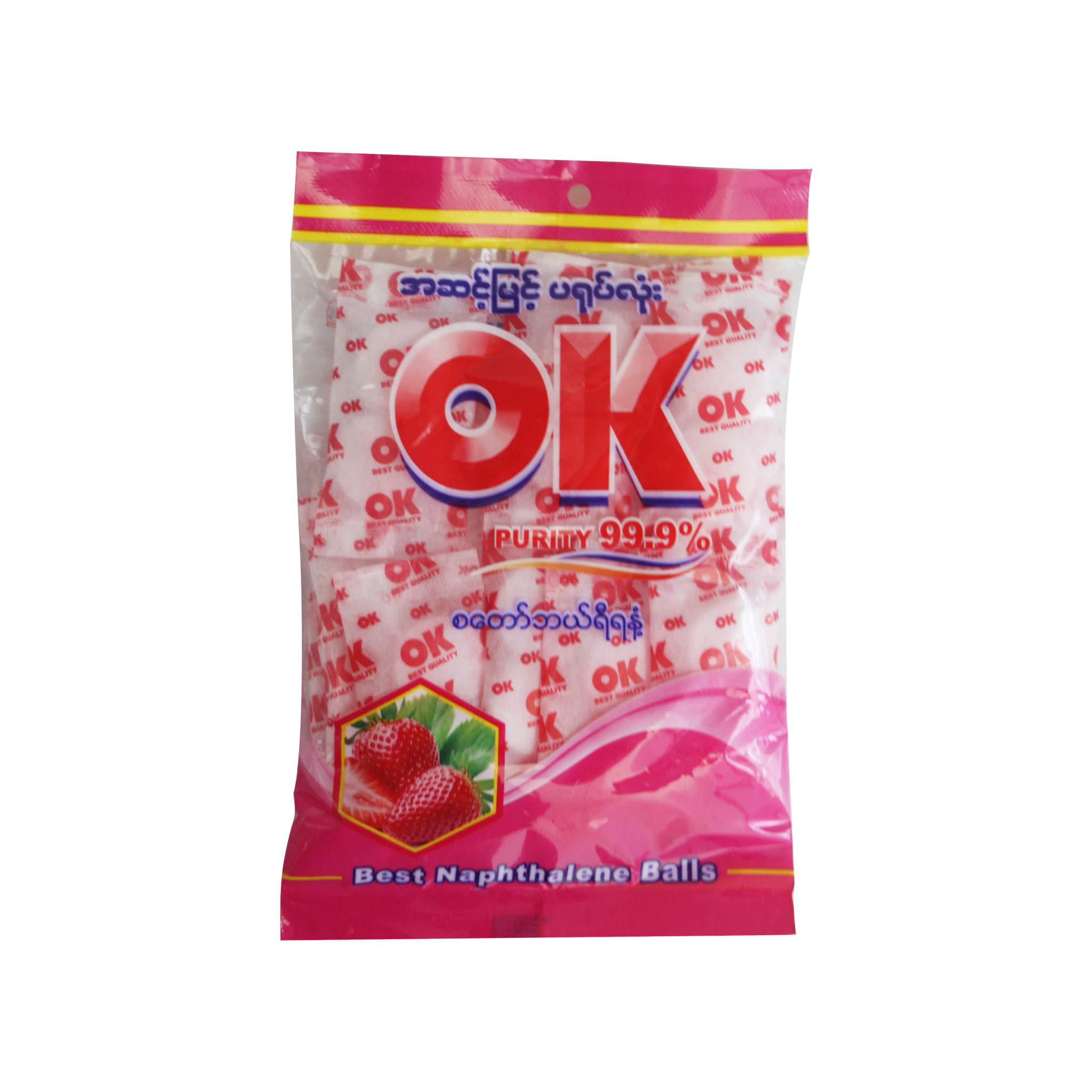OK Naphtalene Strawberry Ball 75g