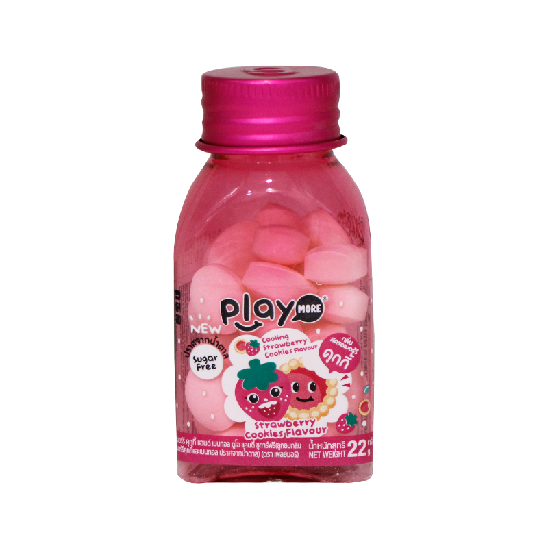 Play Moe Sugar Free Strawberry Candy 22g