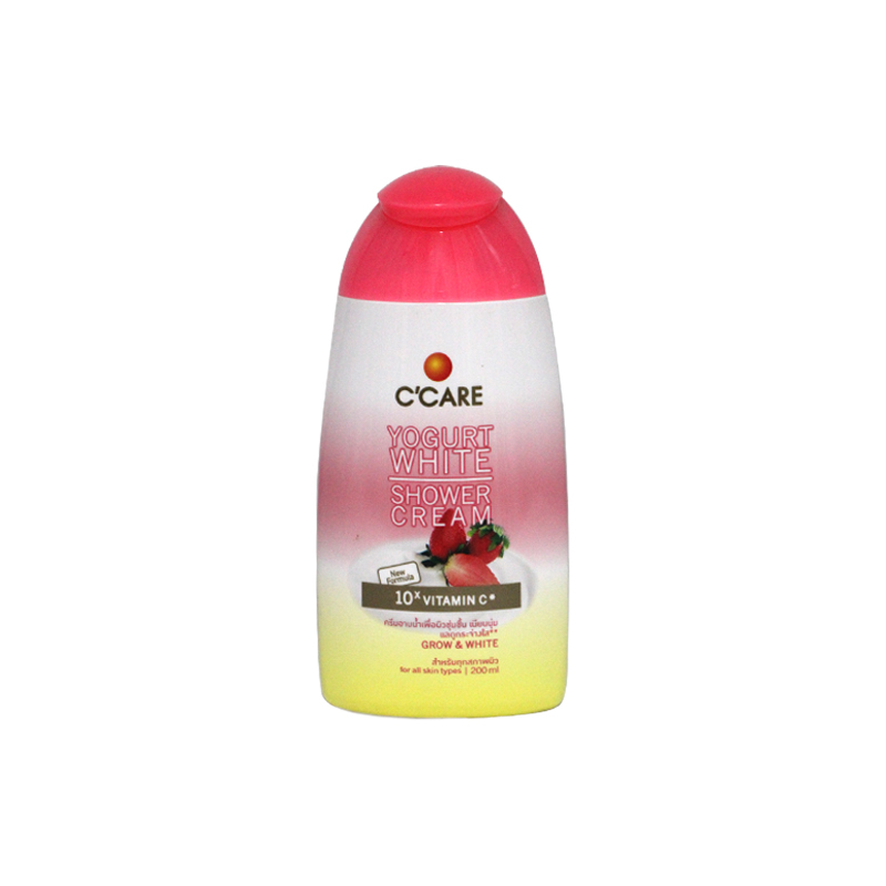 C'CARE Yogurt White Shower Cream 200ml