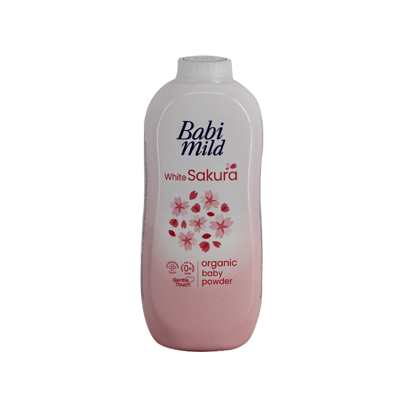 Babi Mild White Sakura Baby Powder 350g